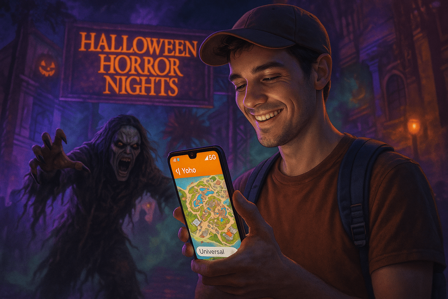eSIM for Halloween Horror Nights Orlando 2025 | Yoho Mobile