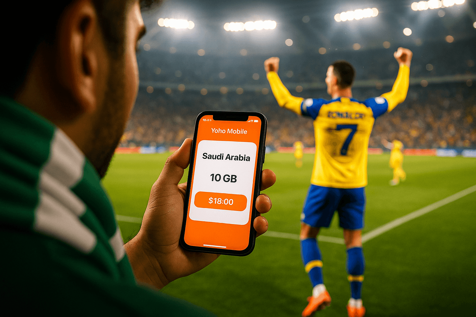 eSIM for Saudi Pro League: Your Guide to See Ronaldo Live