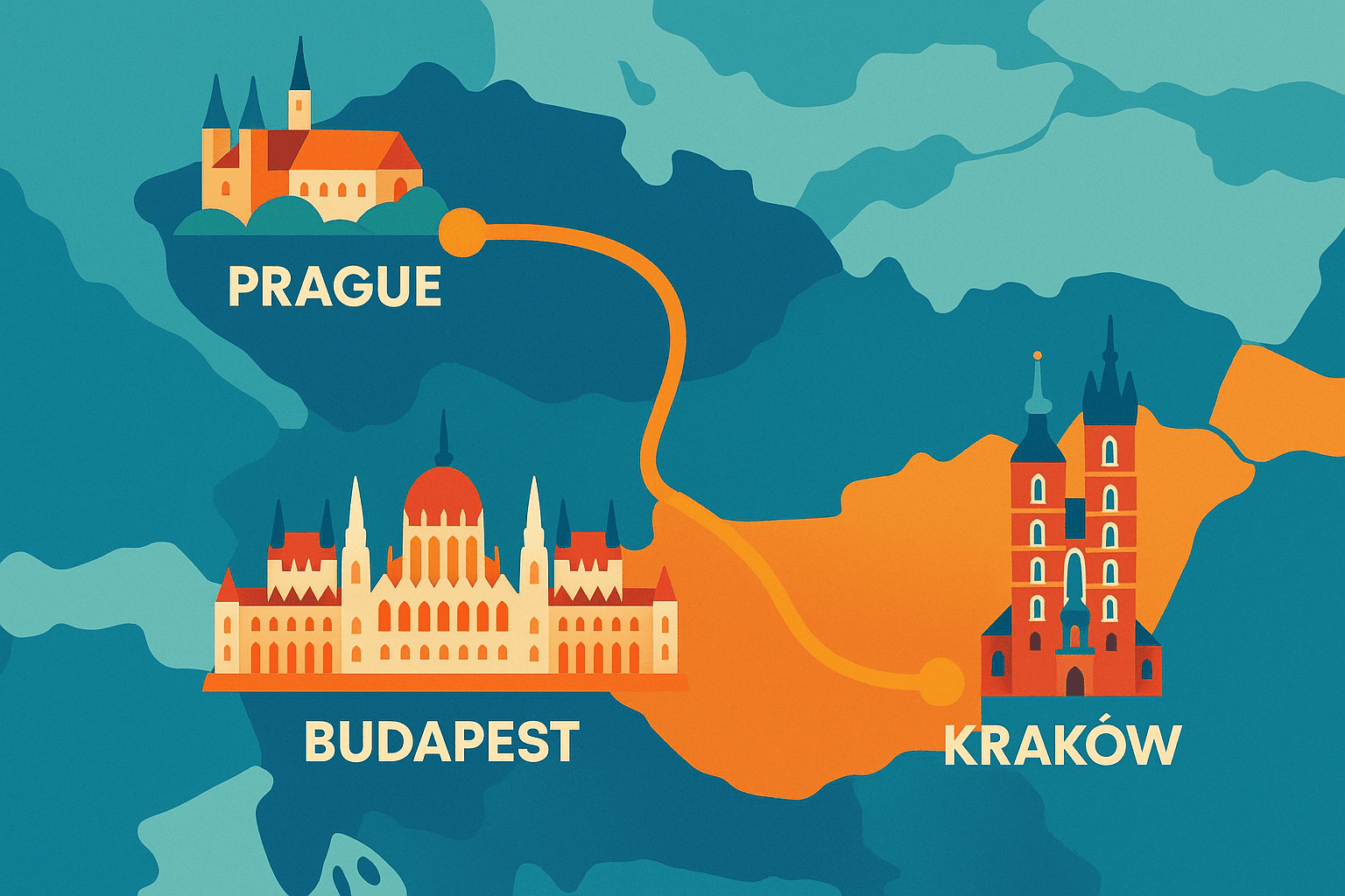 eSIM for Eastern Europe: Prague, Budapest, Krakow | Yoho Mobile