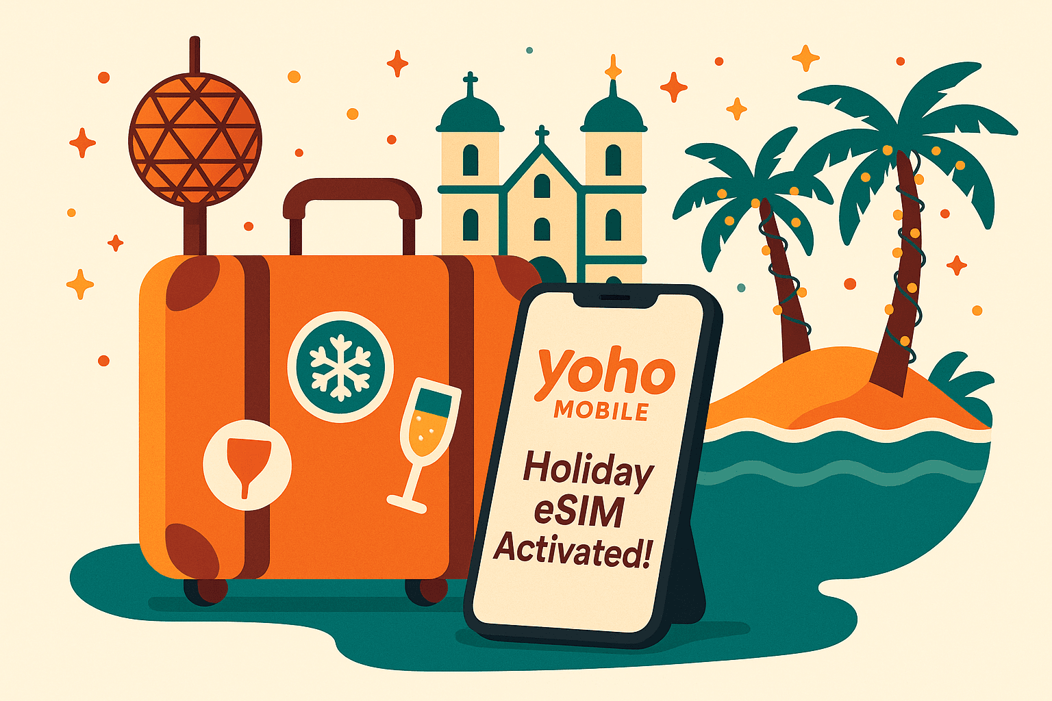 Last-Minute Holiday eSIM Guide: Christmas & NYE 2026 | Yoho
