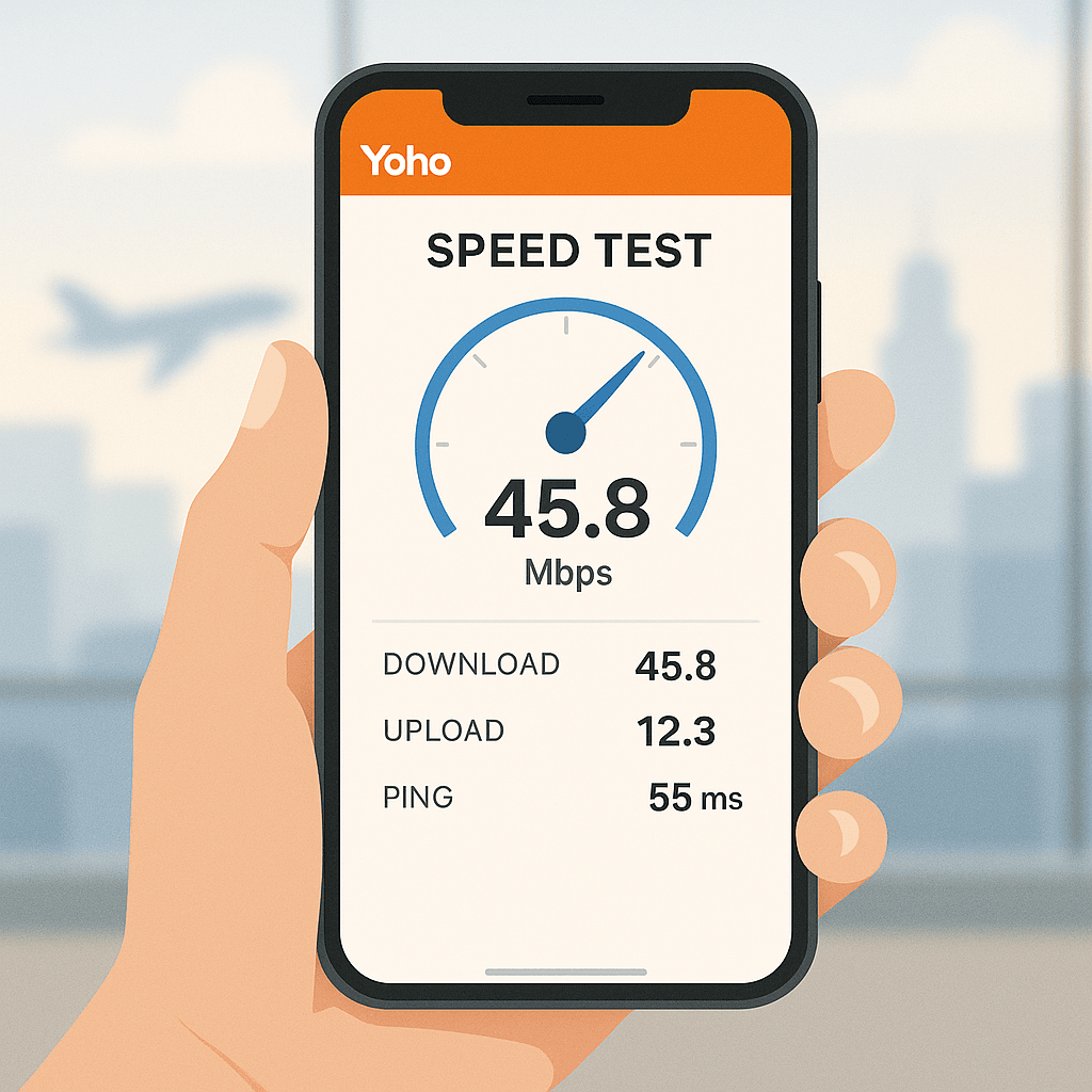 How to Test & Understand Yoho Mobile eSIM Data Speeds (2025)