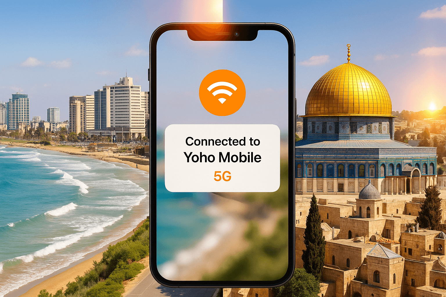 Best eSIM for Israel Travel | Yoho Mobile Data Plans