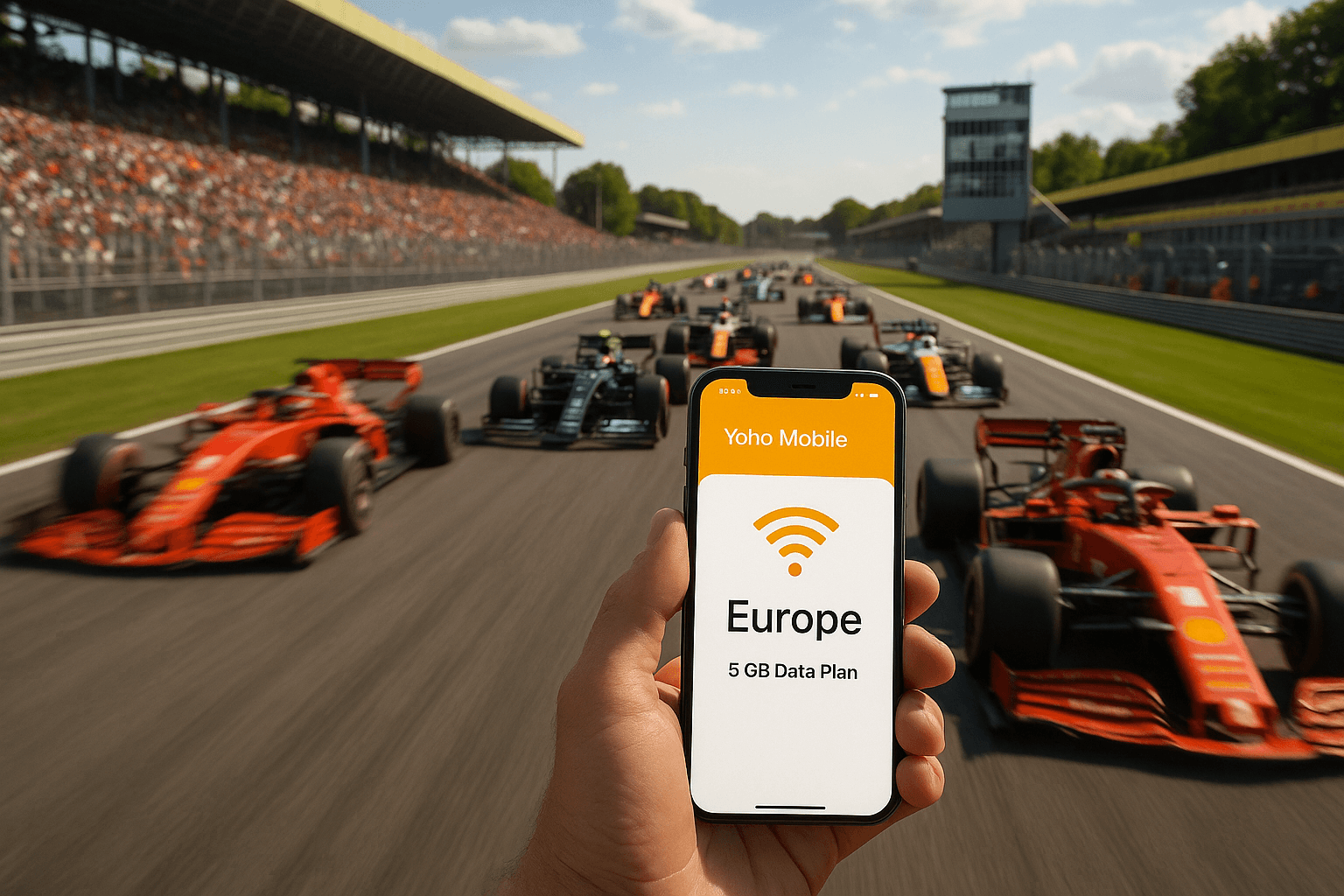 F1 European Tour: Best eSIM for Grand Prix at Monza & Silverstone