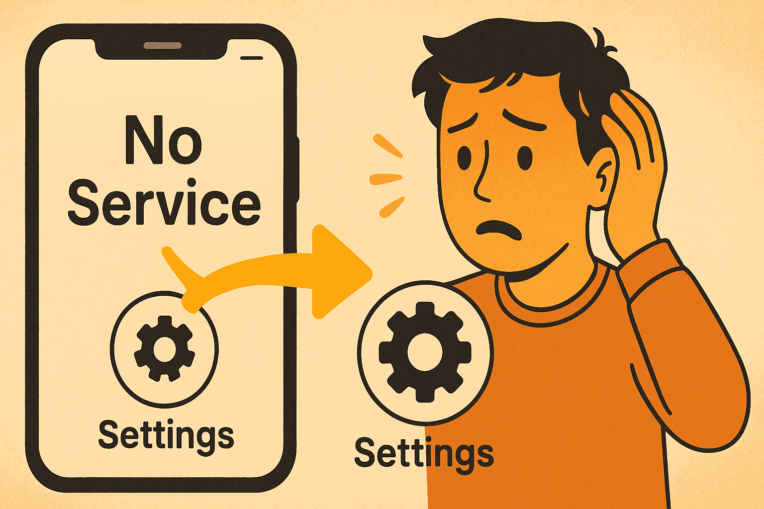 Fix: Primary SIM 'No Service' with Travel eSIM Active on iPhone
