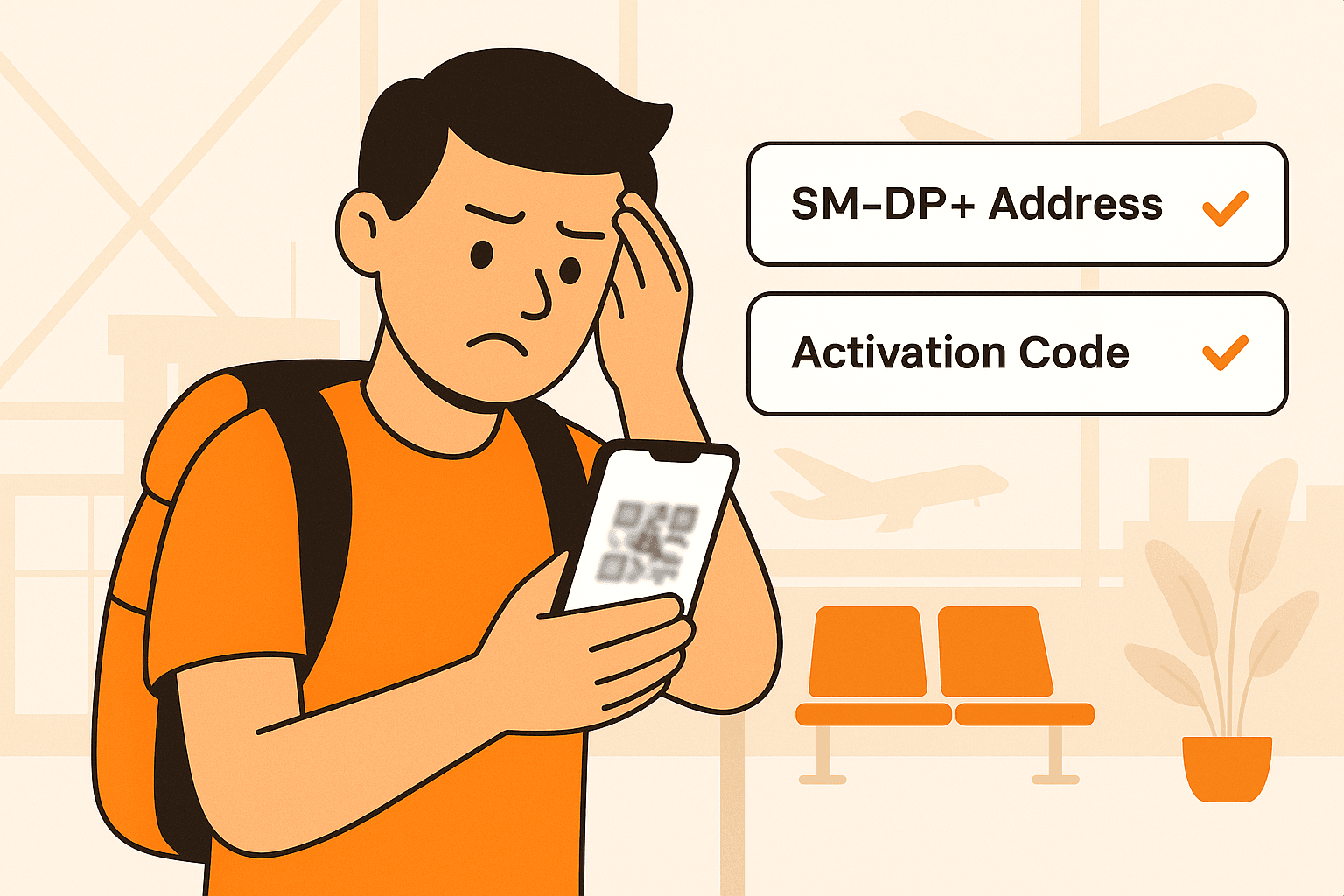 eSIM QR Code Not Working? How to Manually Install Your eSIM