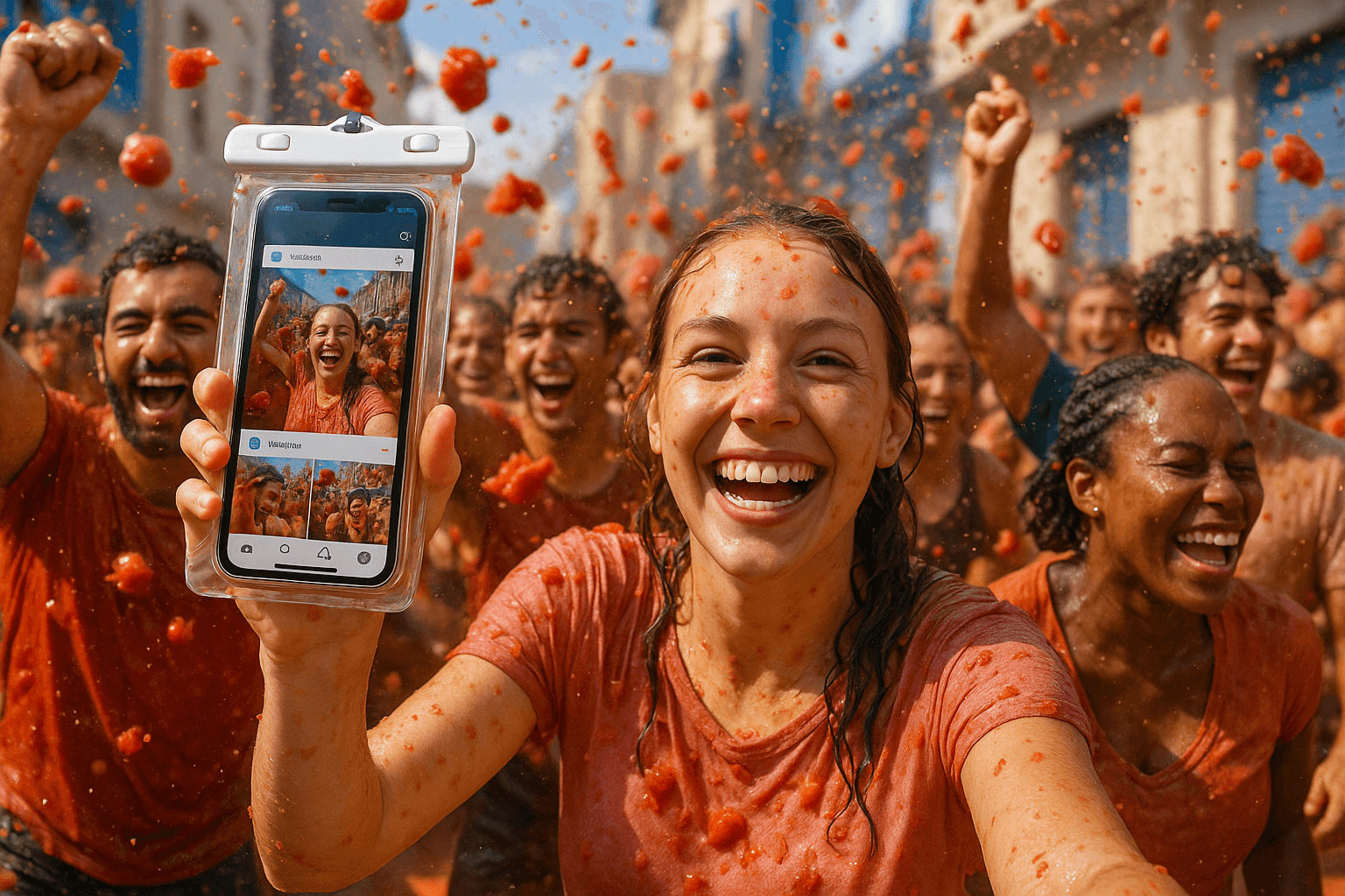 La Tomatina 2025: Stay Connected with a Yoho Spain eSIM