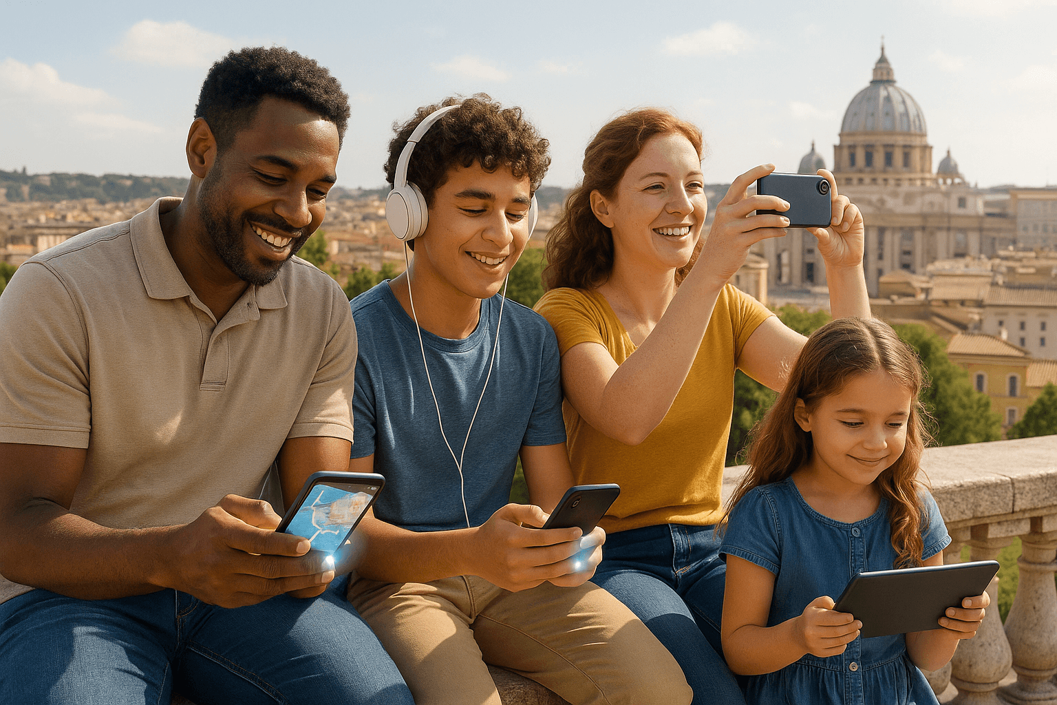 Hotspot vs. Multiple eSIMs for Family Travel | A Dad's Guide