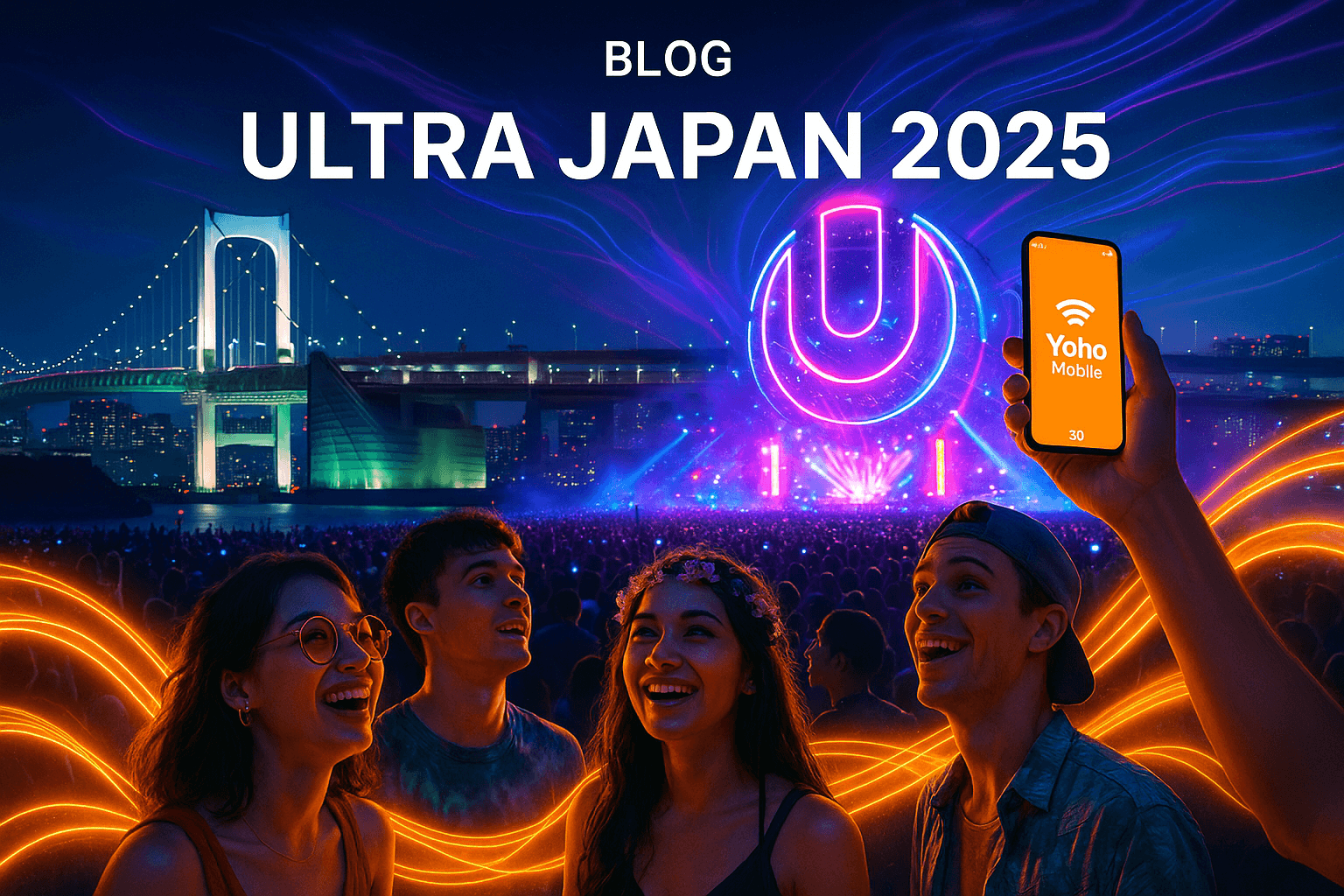 Stay Connected at Ultra Japan 2025: Your eSIM Guide for Tokyo