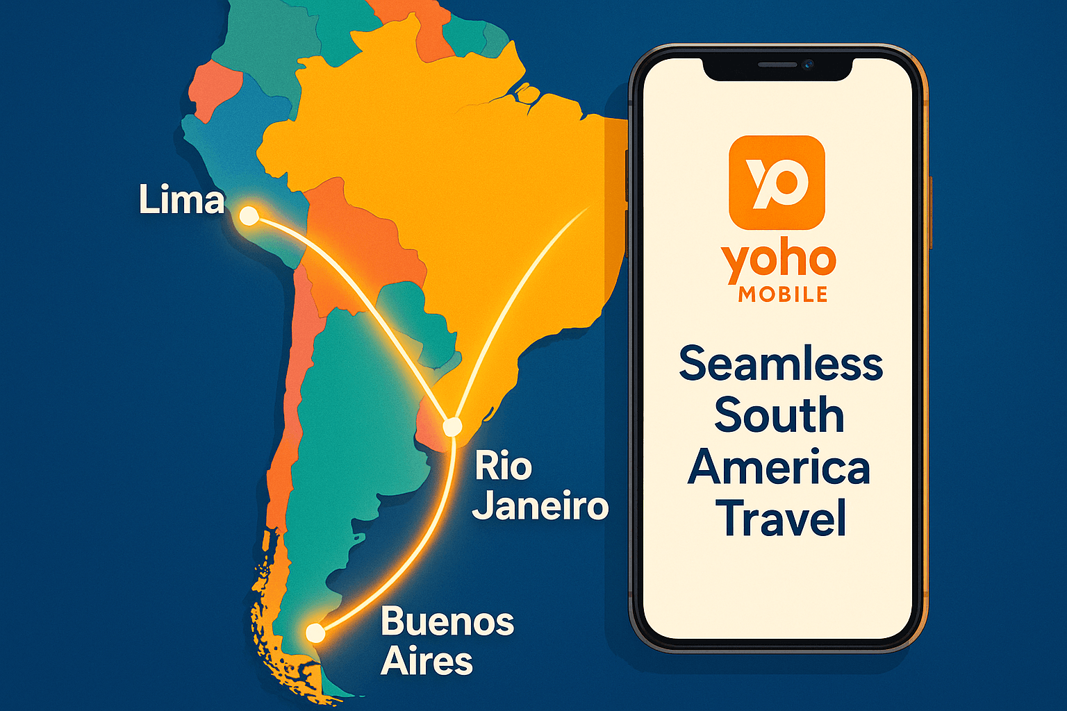 Regional eSIM vs Local SIM for South America Travel | Yoho Mobile