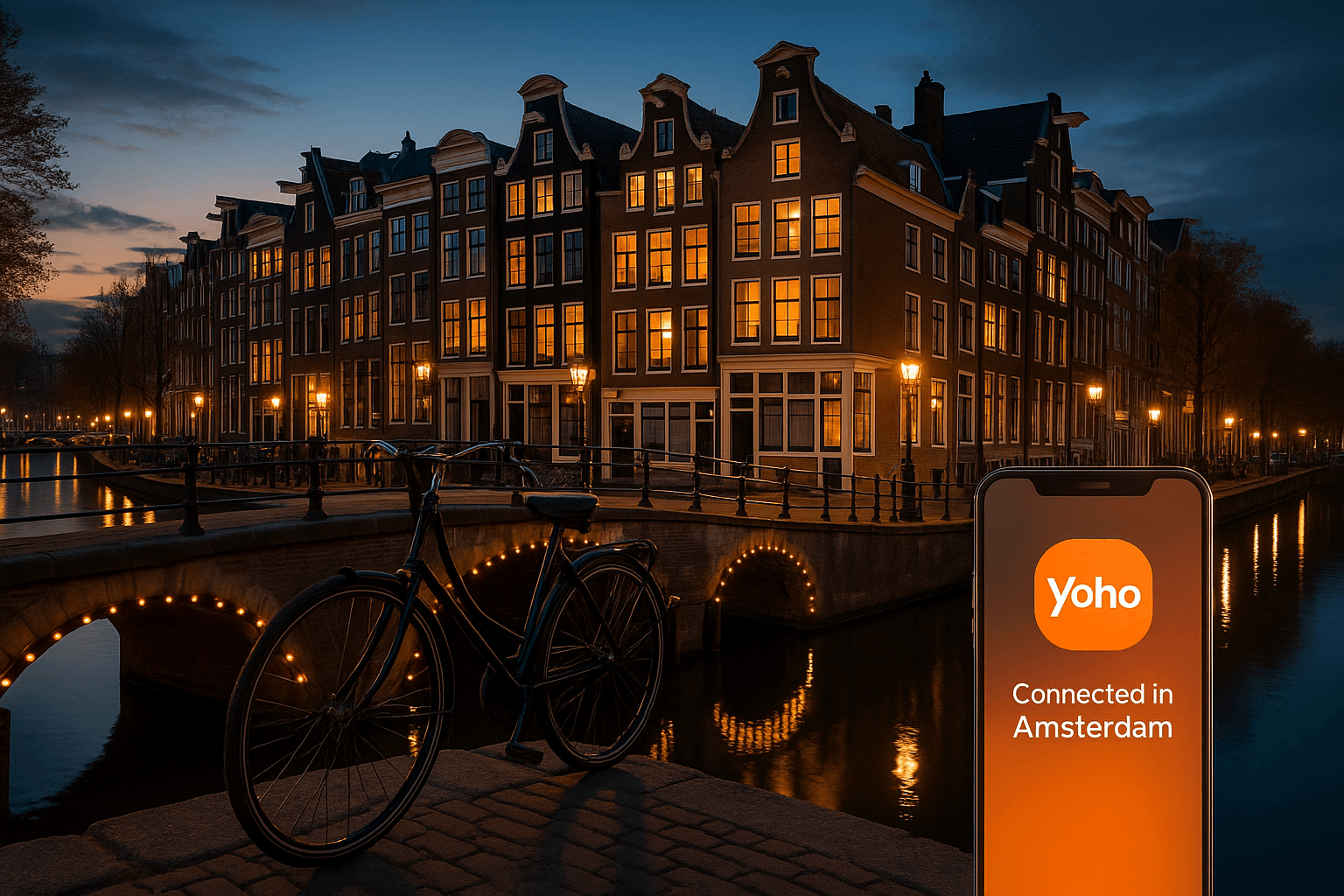 eSIM for Amsterdam & Netherlands | Stay Connected | Yoho Mobile