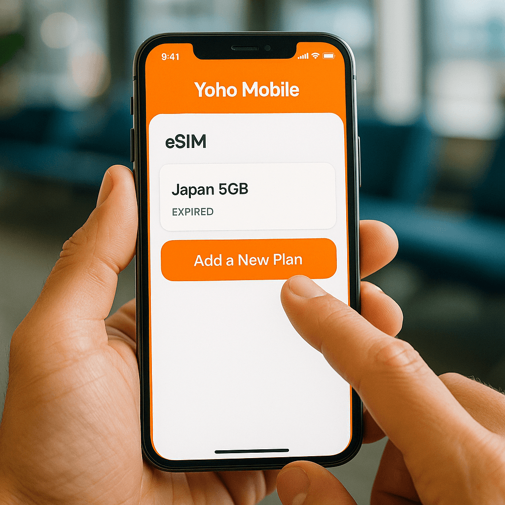 Expired Yoho Mobile eSIM? How to Add a New Plan & Reuse It