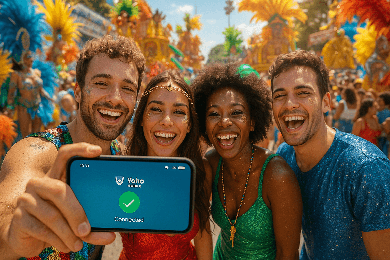 Rio Carnival 2026: Stay Connected with a Yoho Mobile Brazil eSIM
