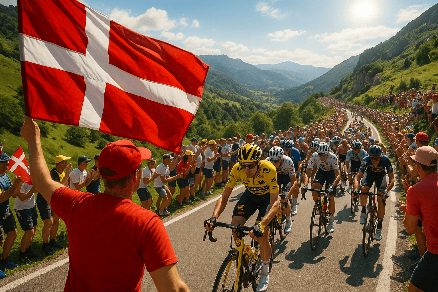 Tour de France Guide for Danish Fans: Stay Connected with an eSIM