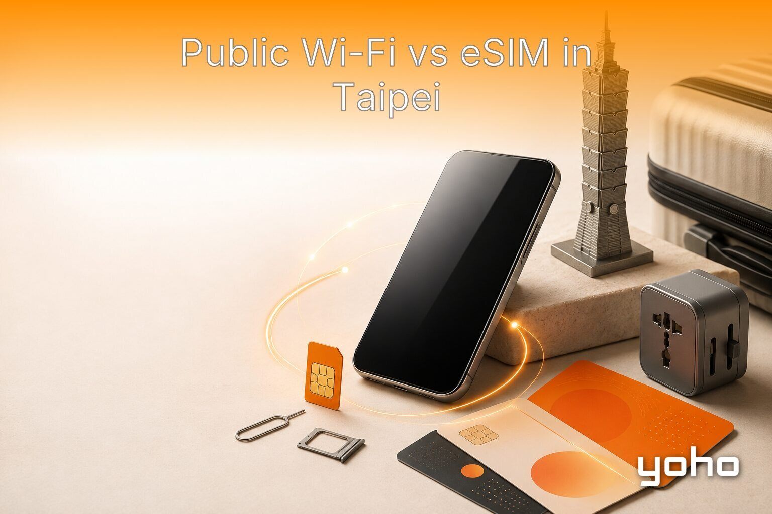 台北公共 Wi-Fi 与 eSIM 对比