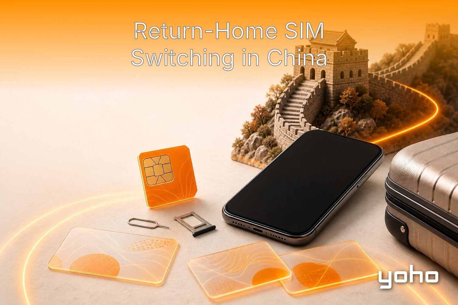 SIM-Wechsel bei der Rückkehr aus China