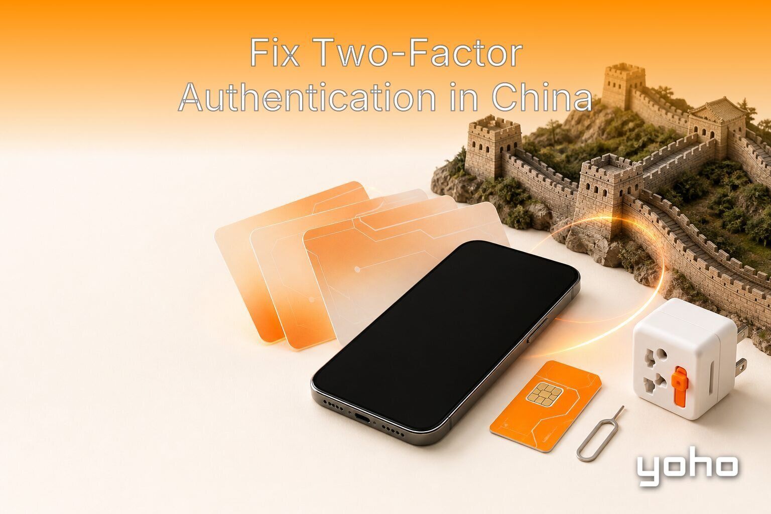 Zwei-Faktor-Authentifizierung in China beheben