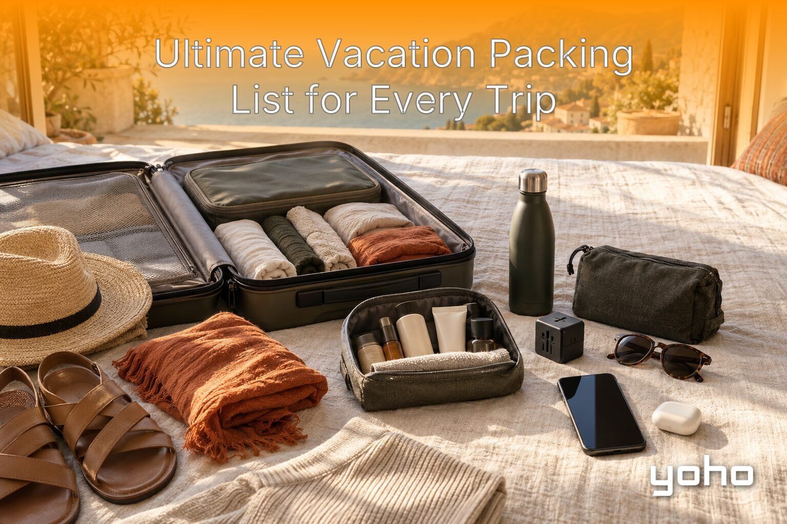 The Ultimate Vacation Packing List for Any Kind of Trip article image