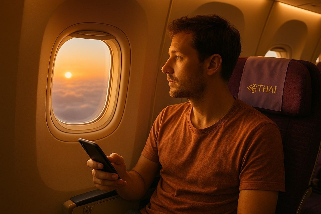 Flying Thai Airways? Get an eSIM Before You Land in Thailand