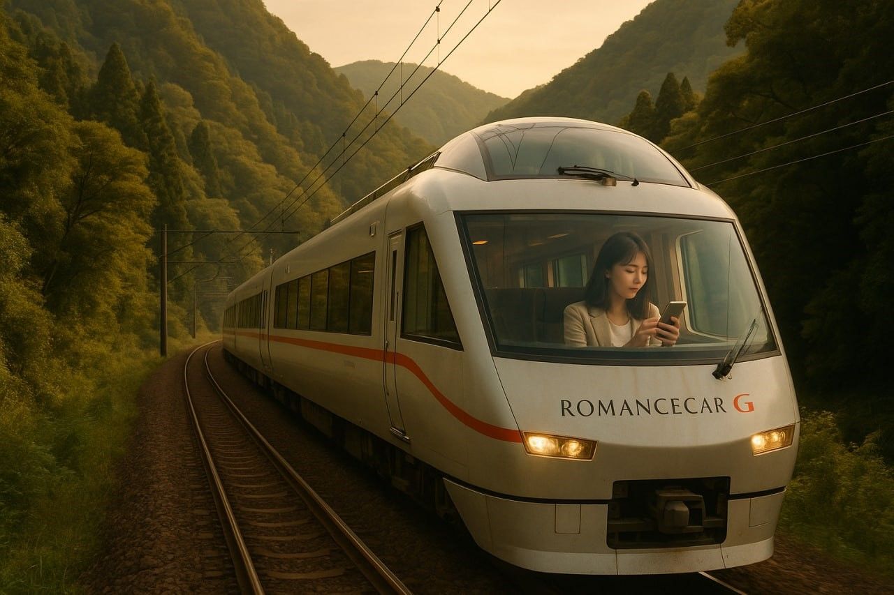 Riding Japan's Romancecar? Get an eSIM for Your Trip to Hakone