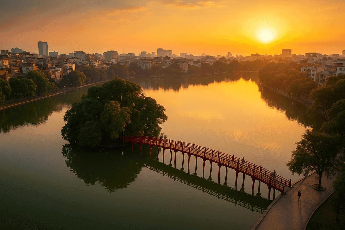 Visiting Hoan Kiem Lake? Get a Vietnam eSIM to Explore Hanoi