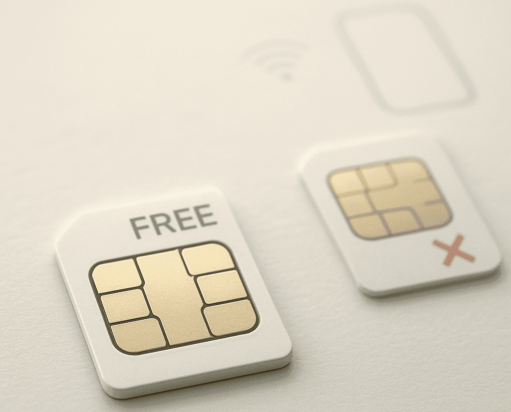 we’ll look at the truth behind free eSIM cards—what they really offer