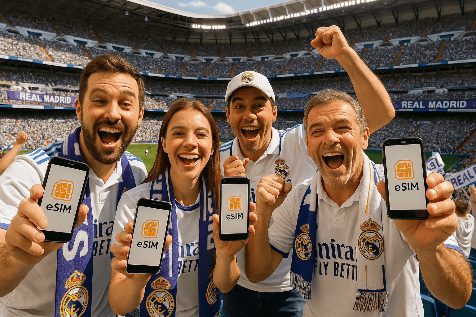 See Andriy Lunin in Madrid: An eSIM Guide for Football Fans