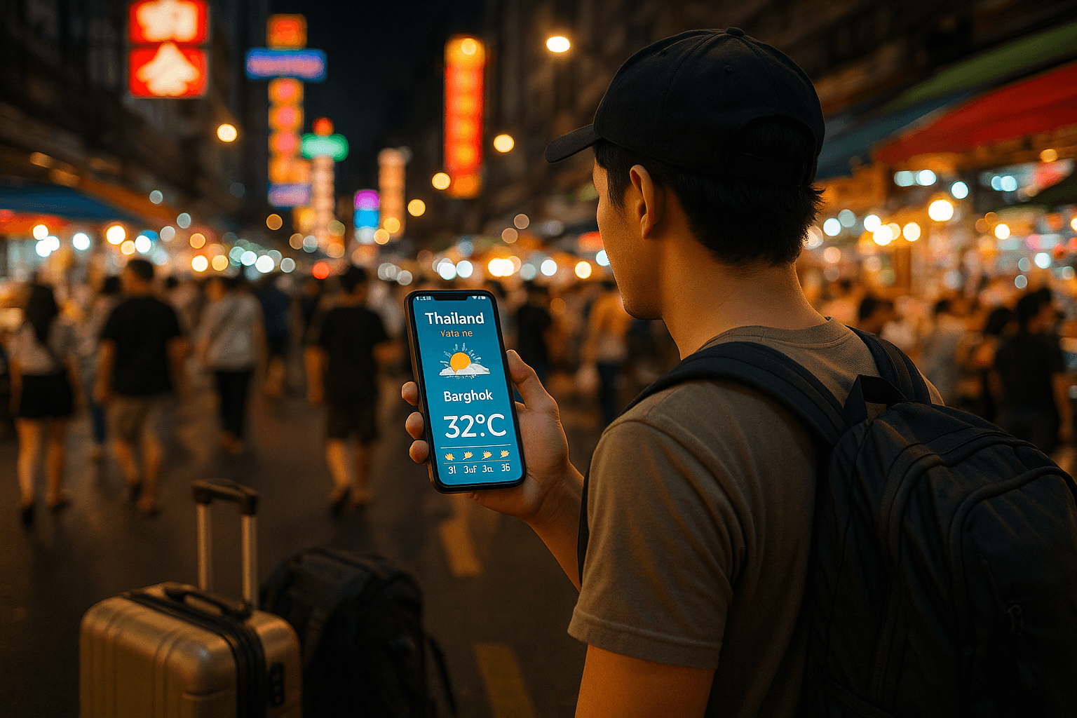 Thailand eSIM: Get Weather Forecasts & Travel Info on the Go