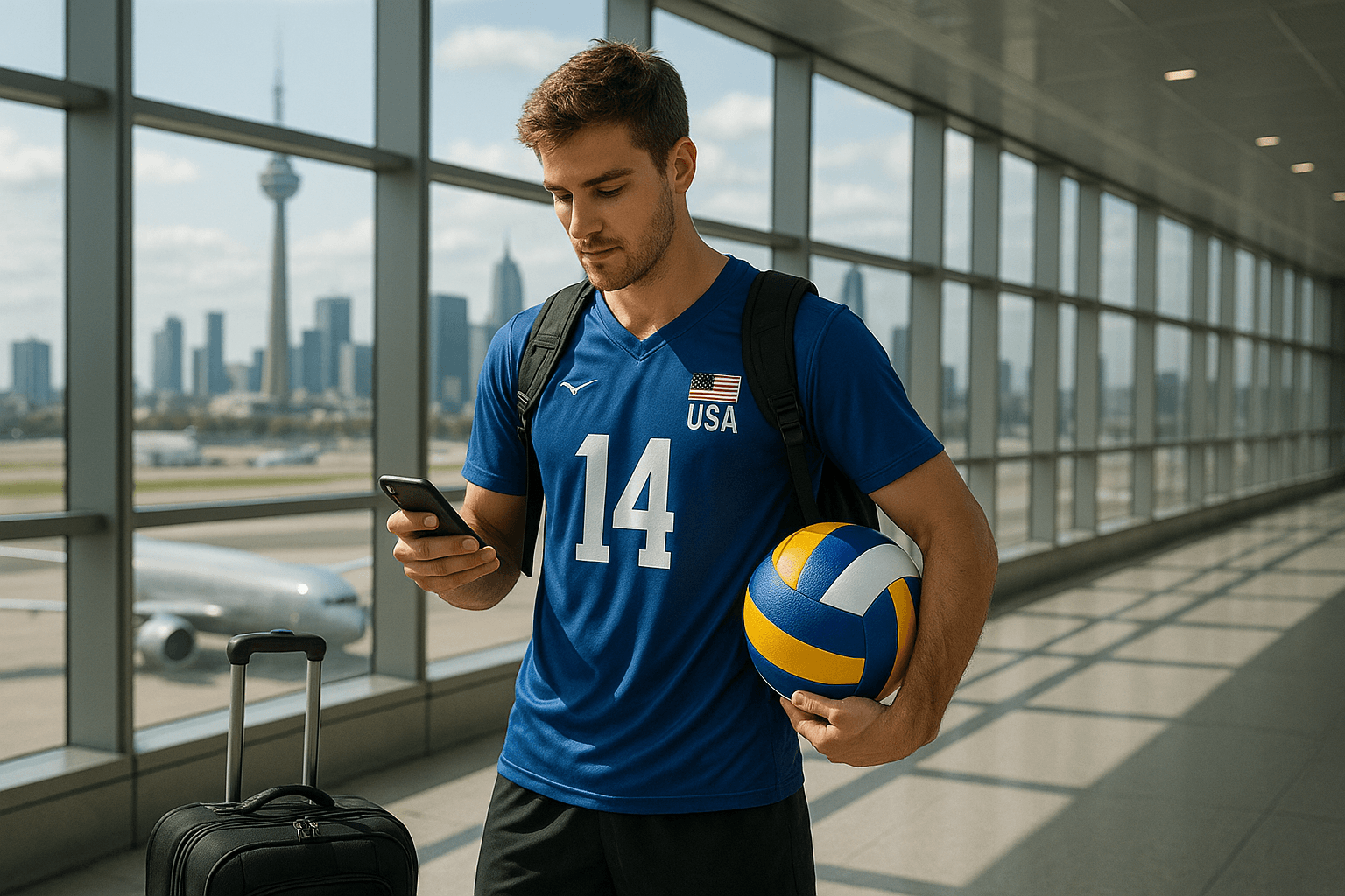 eSIM for International Volleyball Fans & Athletes