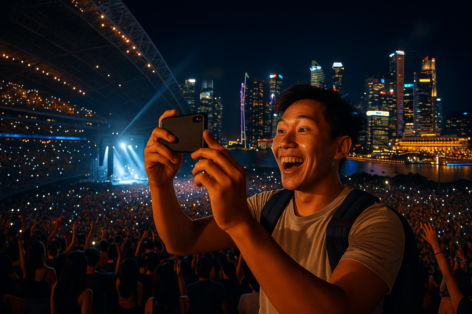 Attending a Concert in Singapore? Get an eSIM for Your Trip