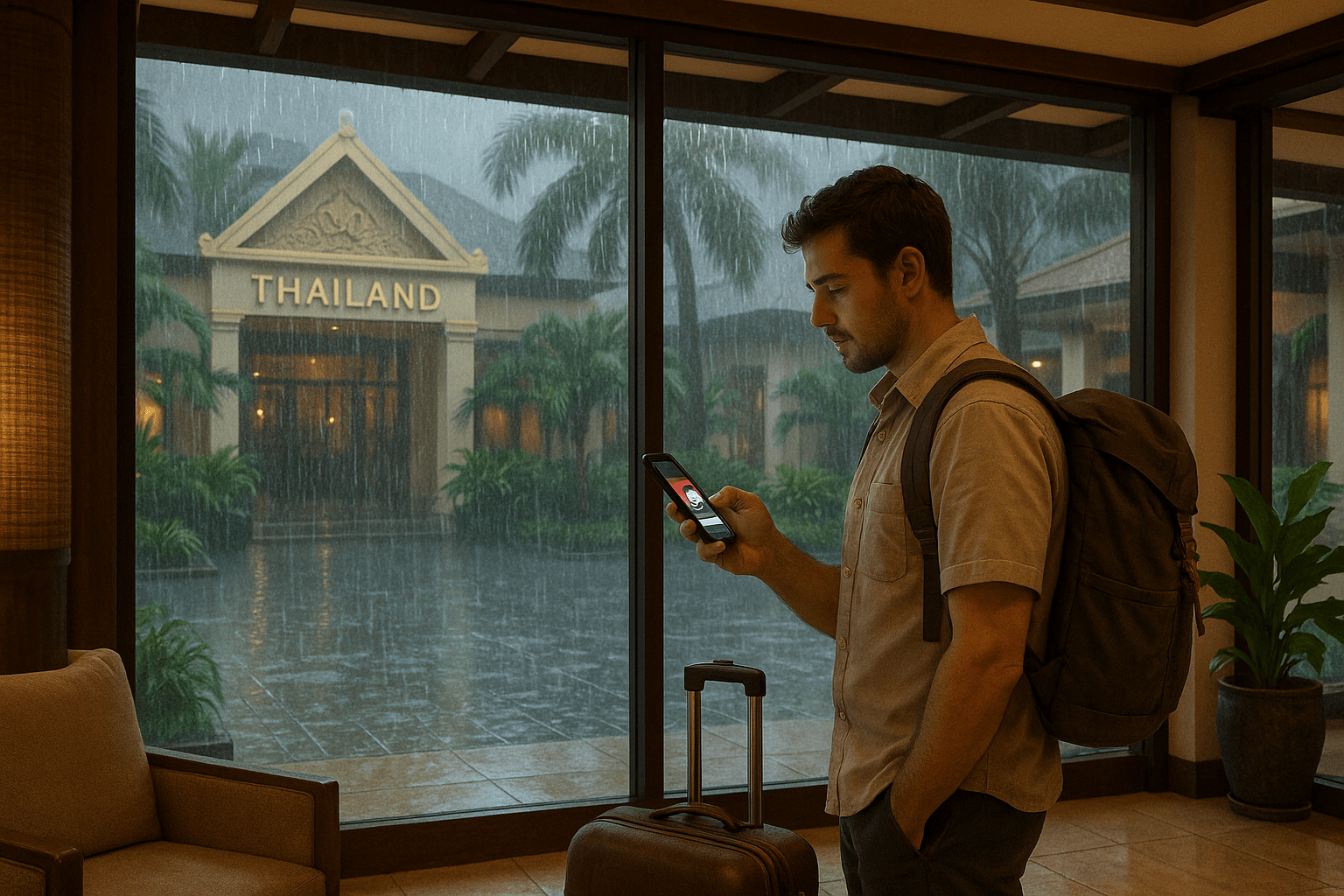 Typhoon Alert in Thailand: How an eSIM Keeps You Safe & Informed