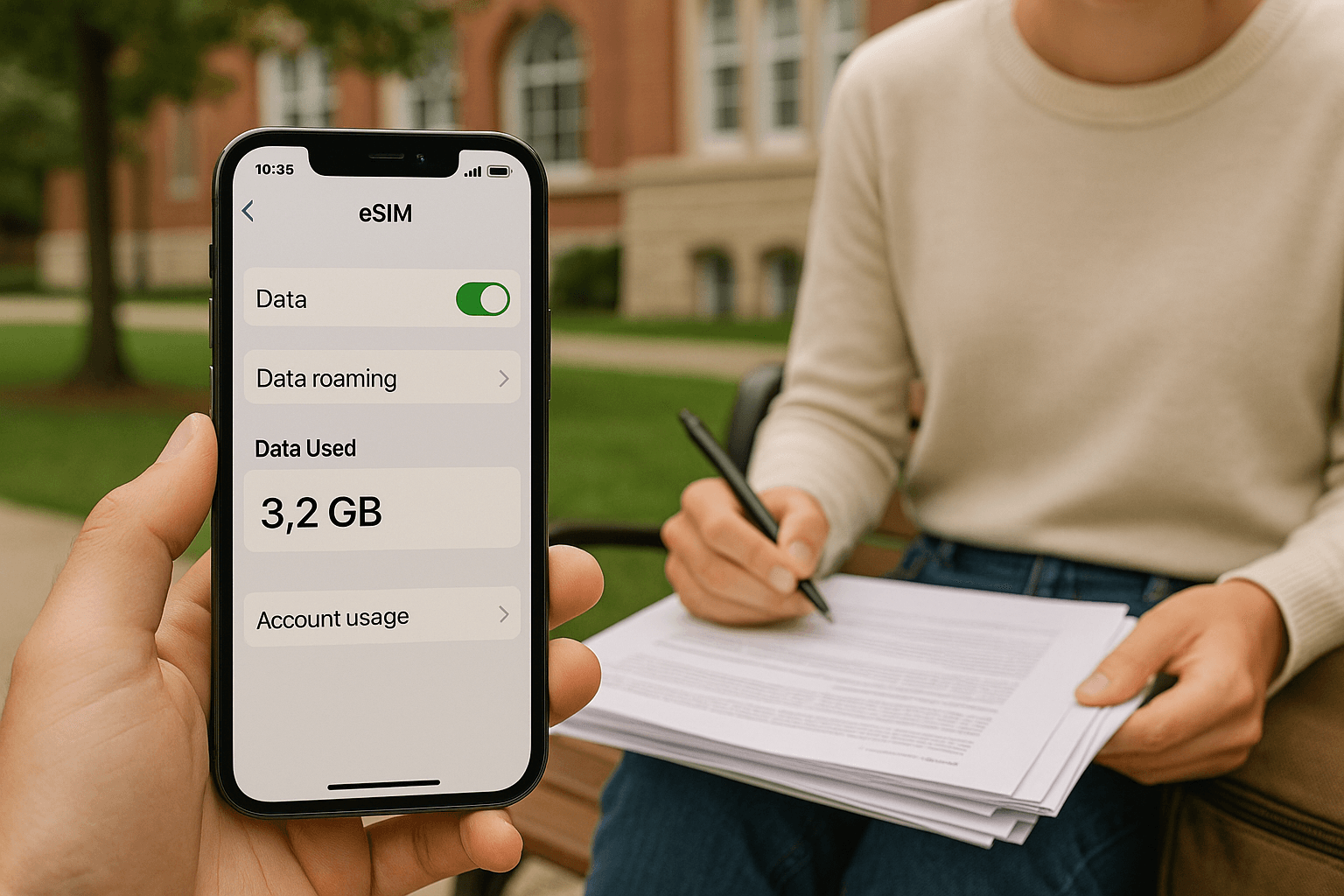 Student's E-SIM Usage