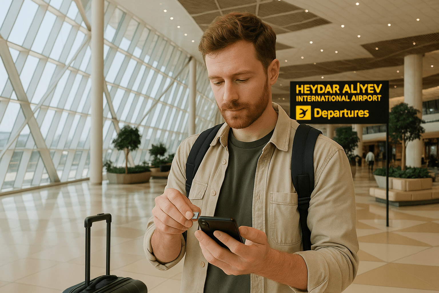 eSIM Setup at Airport