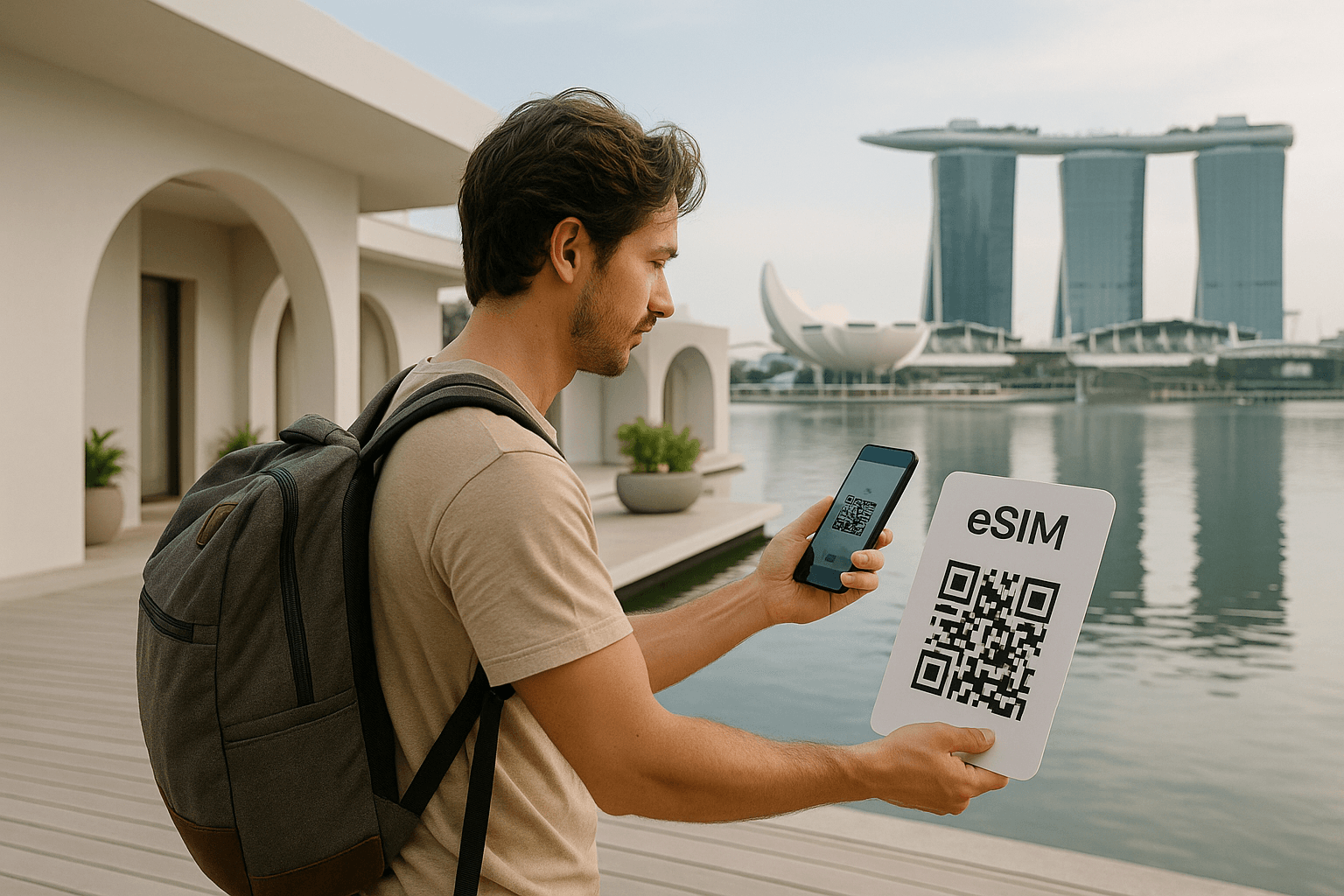 eSIM Scan by Waterfront