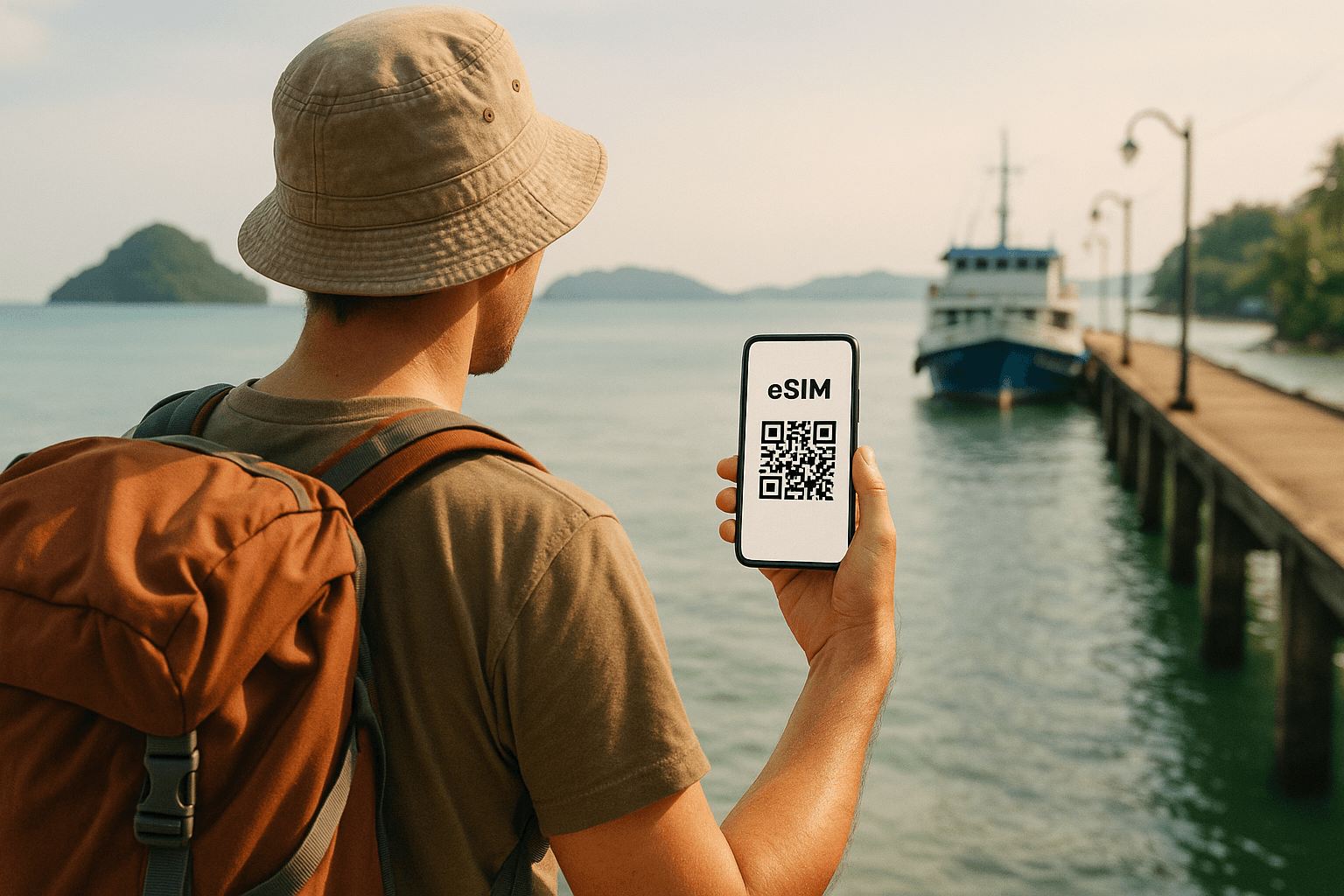 Travel Tech at Tropical Pier