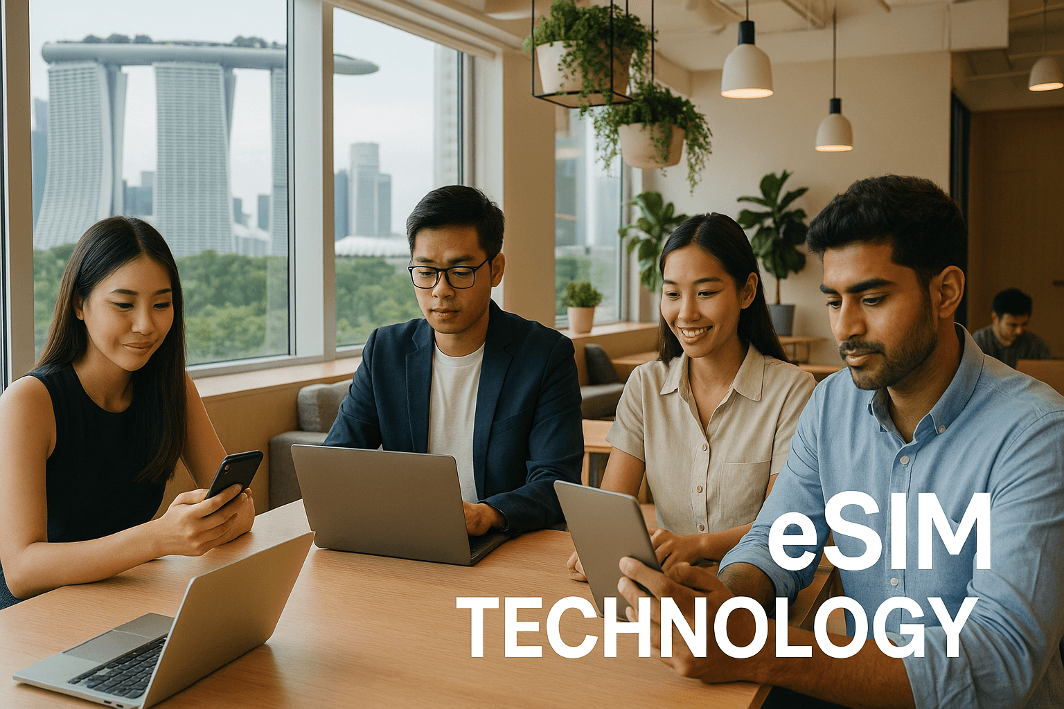 eSIM for International Startups and Entrepreneurs in Singapore