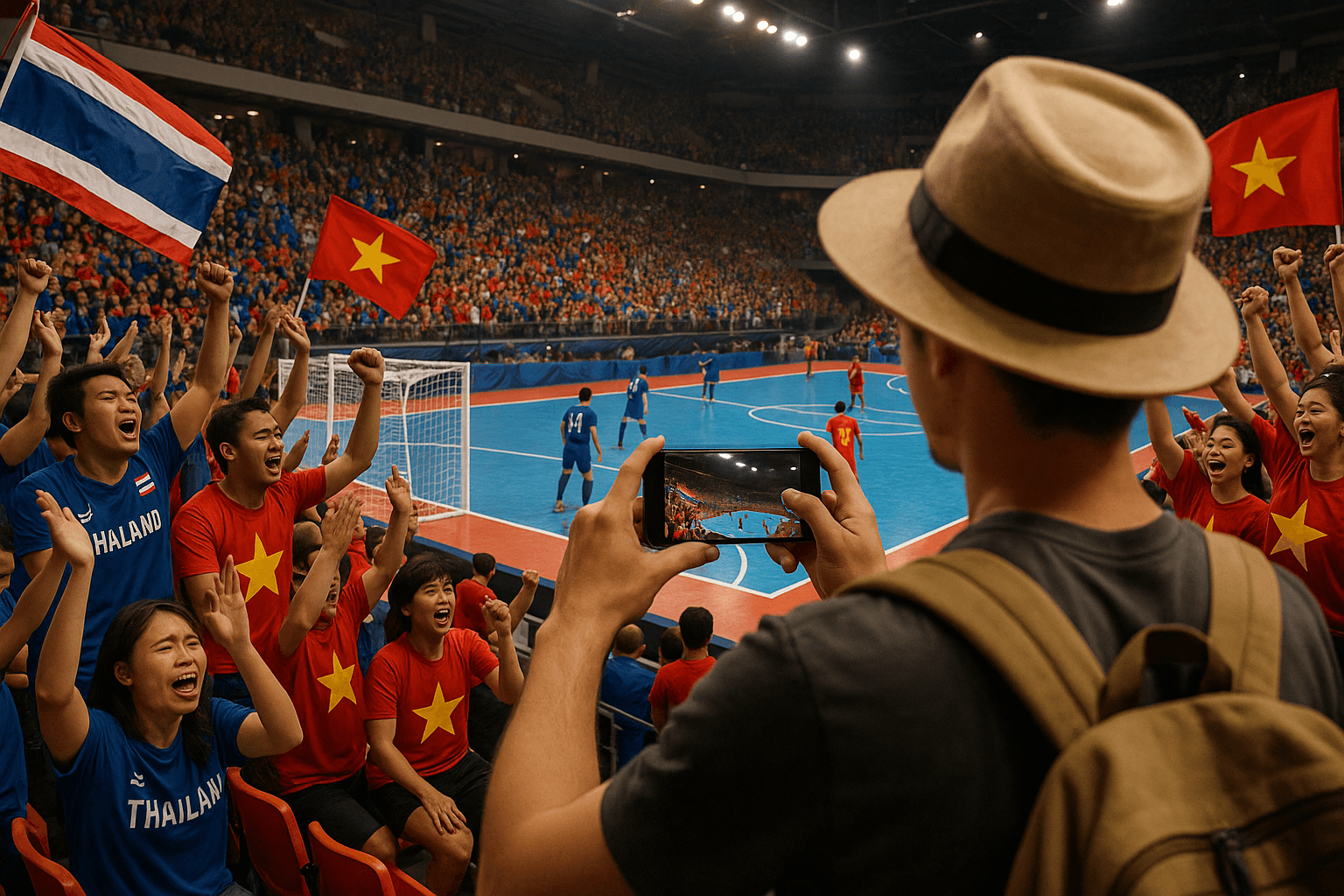 Thailand vs Vietnam Futsal: eSIM Guide for Sports Fans Traveling