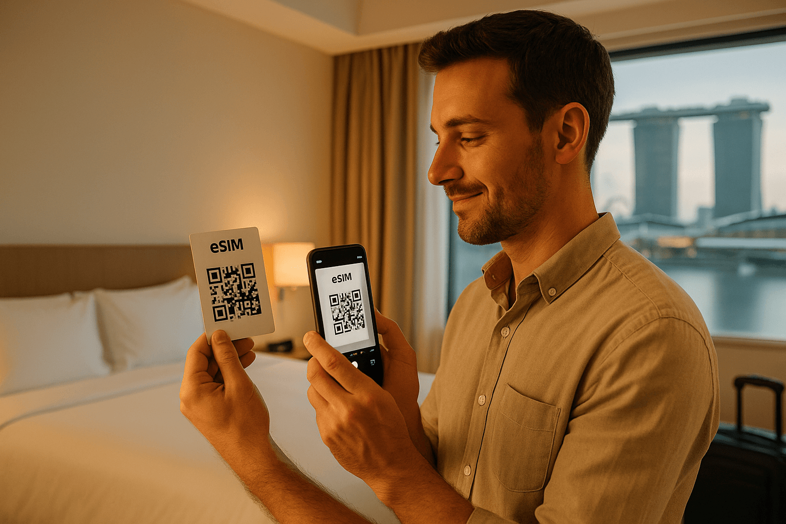 Activating eSIM in Singapore