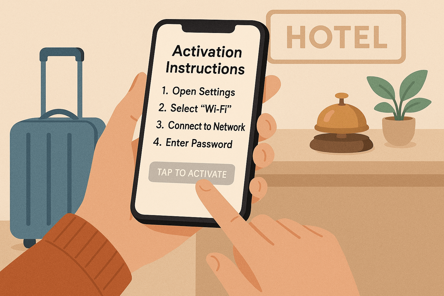 Hotel Desk Connectivity