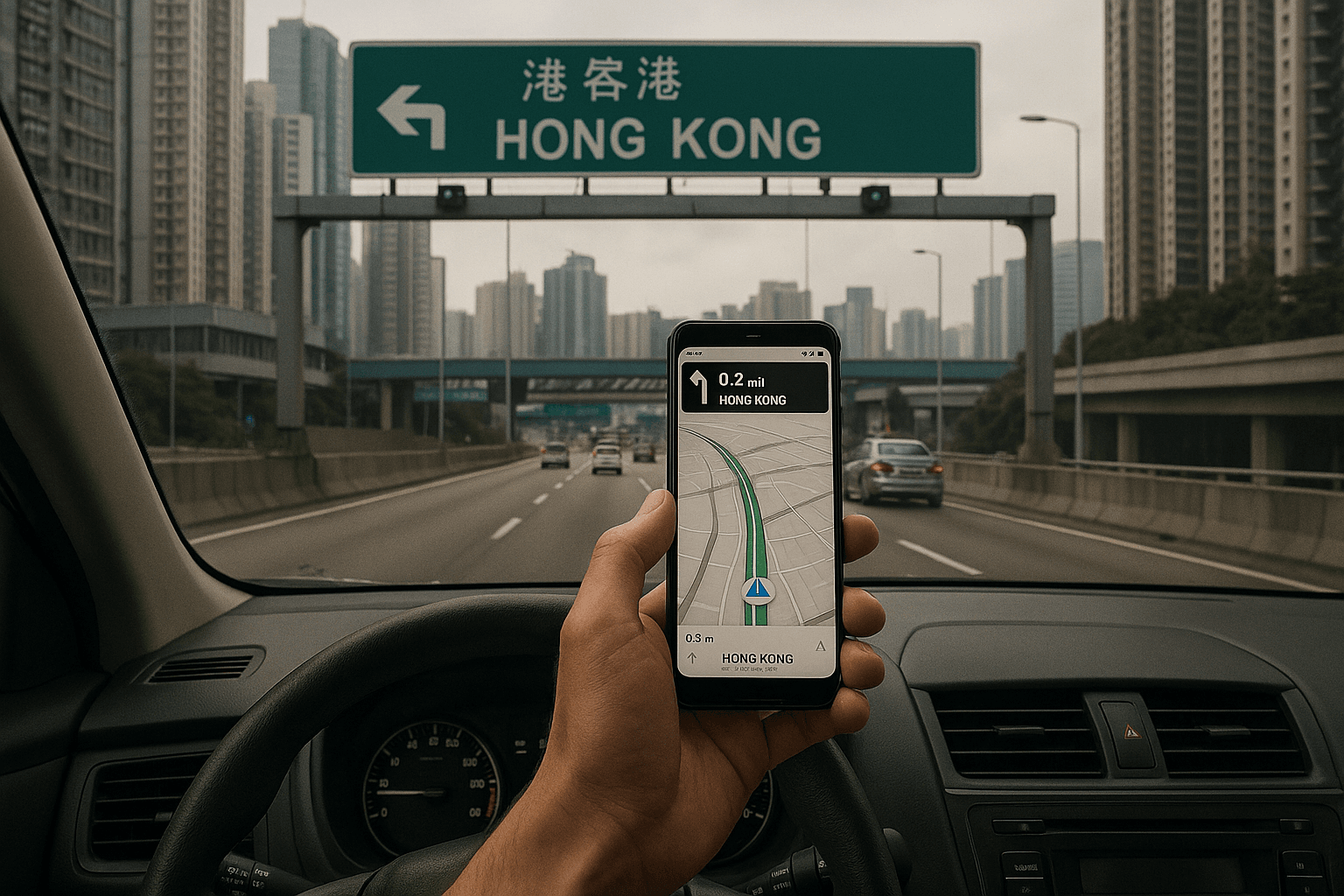 Driving to Hong Kong? Get a Cross-Border eSIM for China/HK