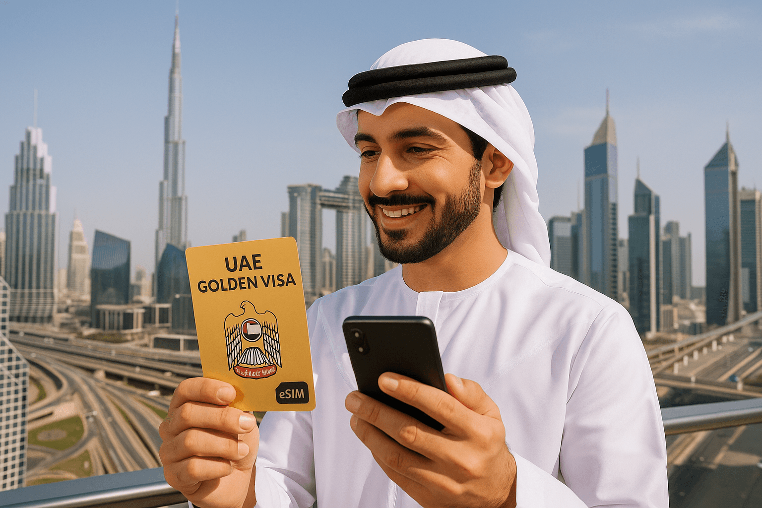 UAE Golden Visa Holders: The Best Long-Term eSIM Data Plans