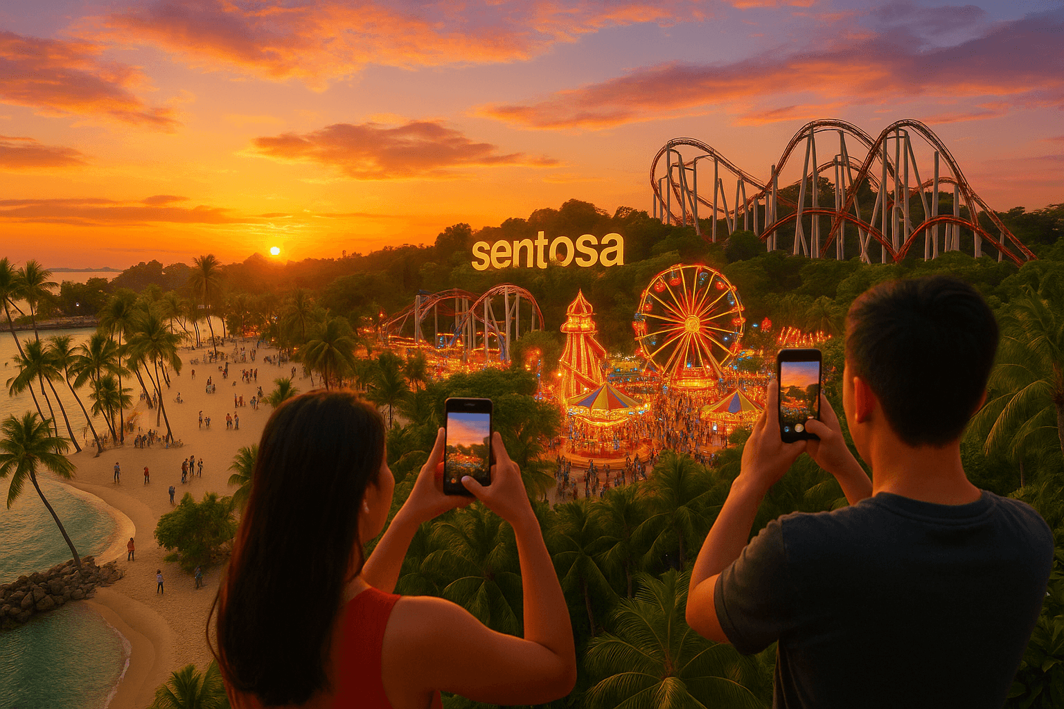Trip to Sentosa? Use an eSIM to Share Your Carnival Moments