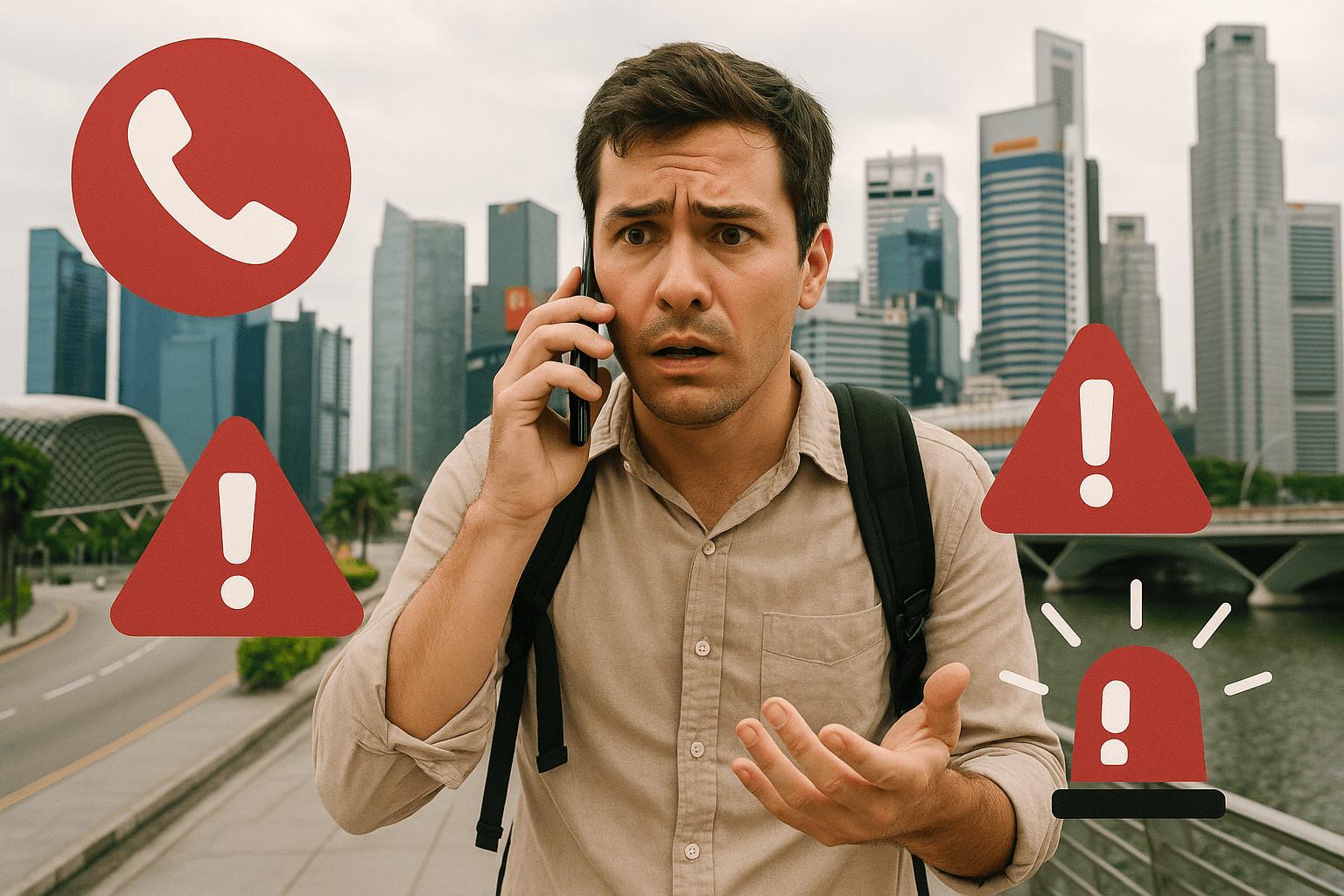 Tourist Theft in Singapore: How an eSIM Can Help in an Emergency