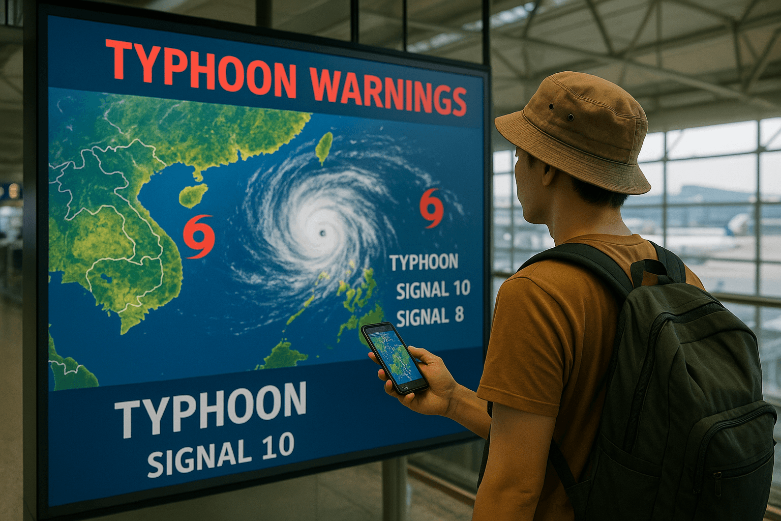 Typhoon Season in Asia: Why an eSIM is Essential for Travel Safety