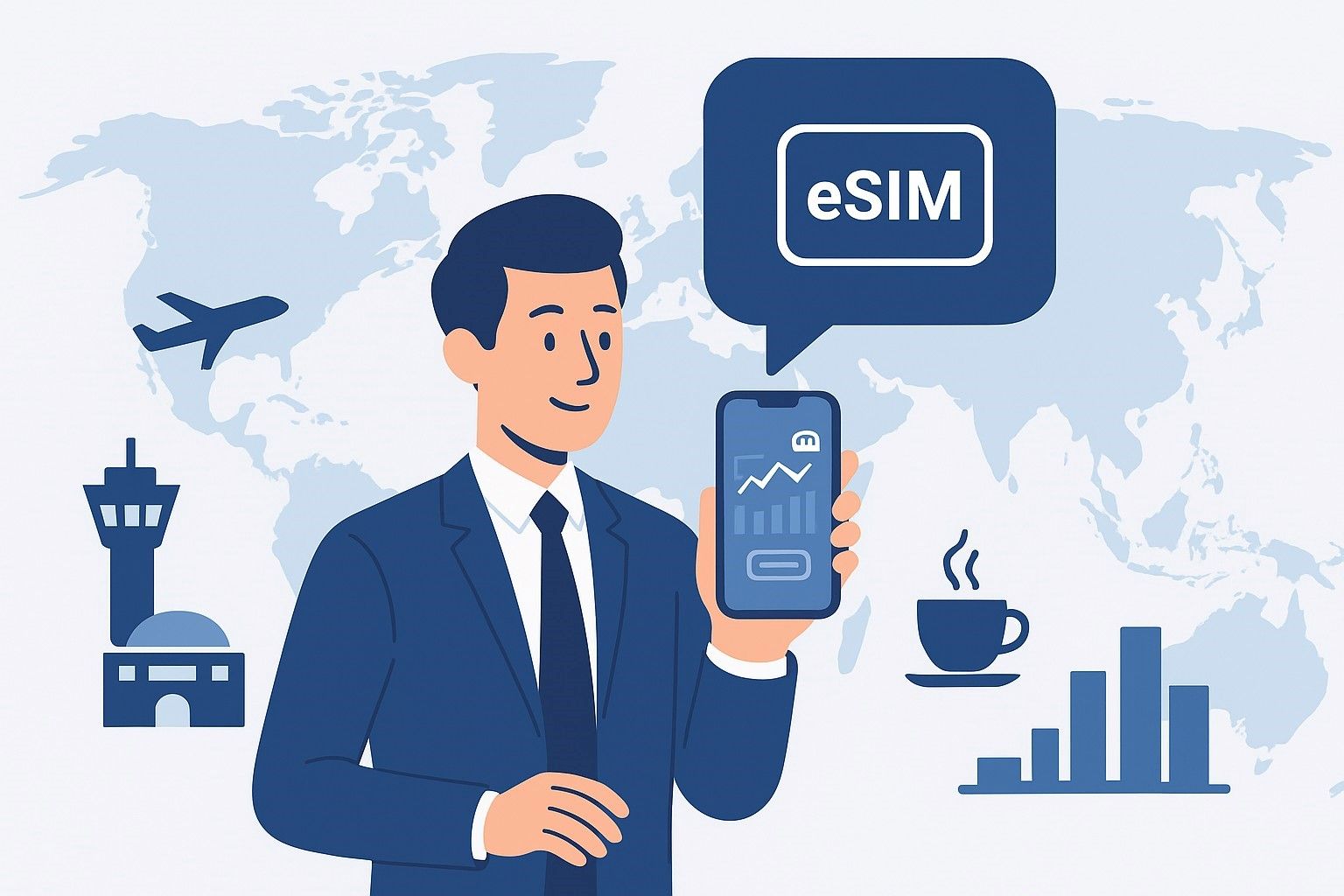eSIM for International Investors & Business Travelers