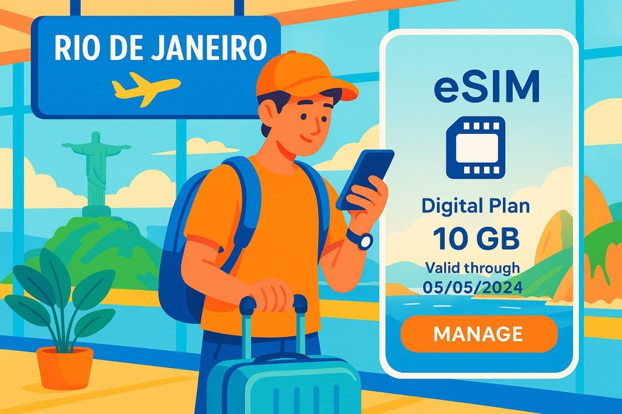 Brazil eSIM Guide: Best Data Plans for Your 2025 Trip