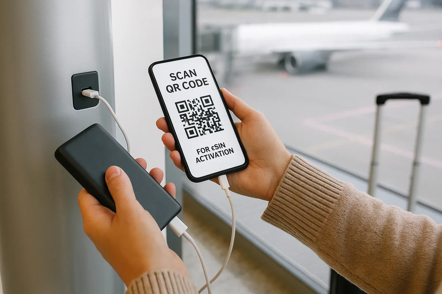 Flight Tech Guide: Power Bank Safety & Getting eSIM Data Fast