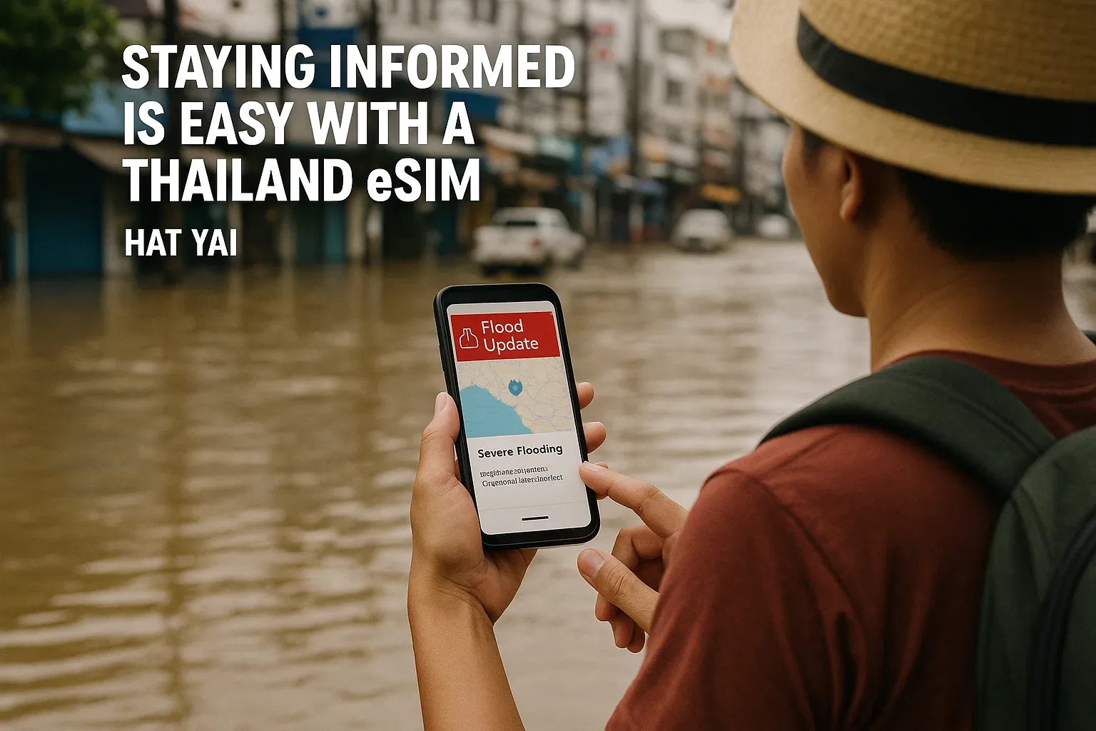 Hat Yai Floods: Why a Thailand eSIM is Vital for Emergencies