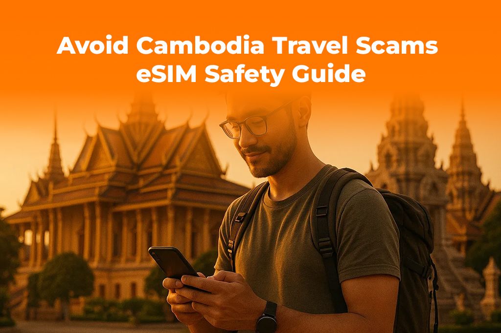 Avoid Cambodia Travel Scams with a Secure eSIM Data Connection