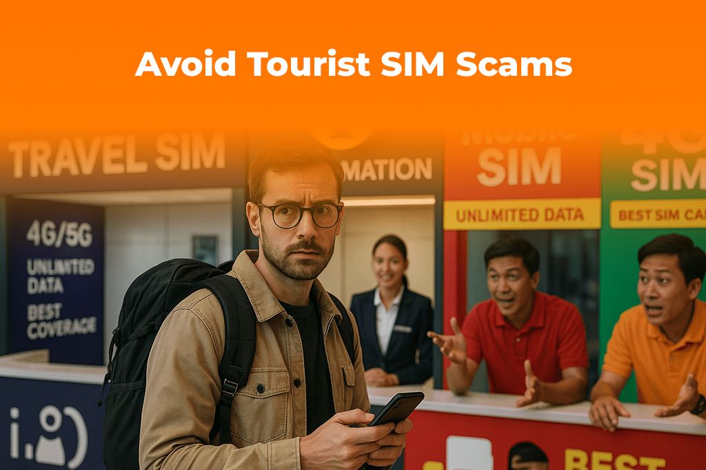 Avoid Tourist SIM Scams Abroad: How an eSIM Protects You