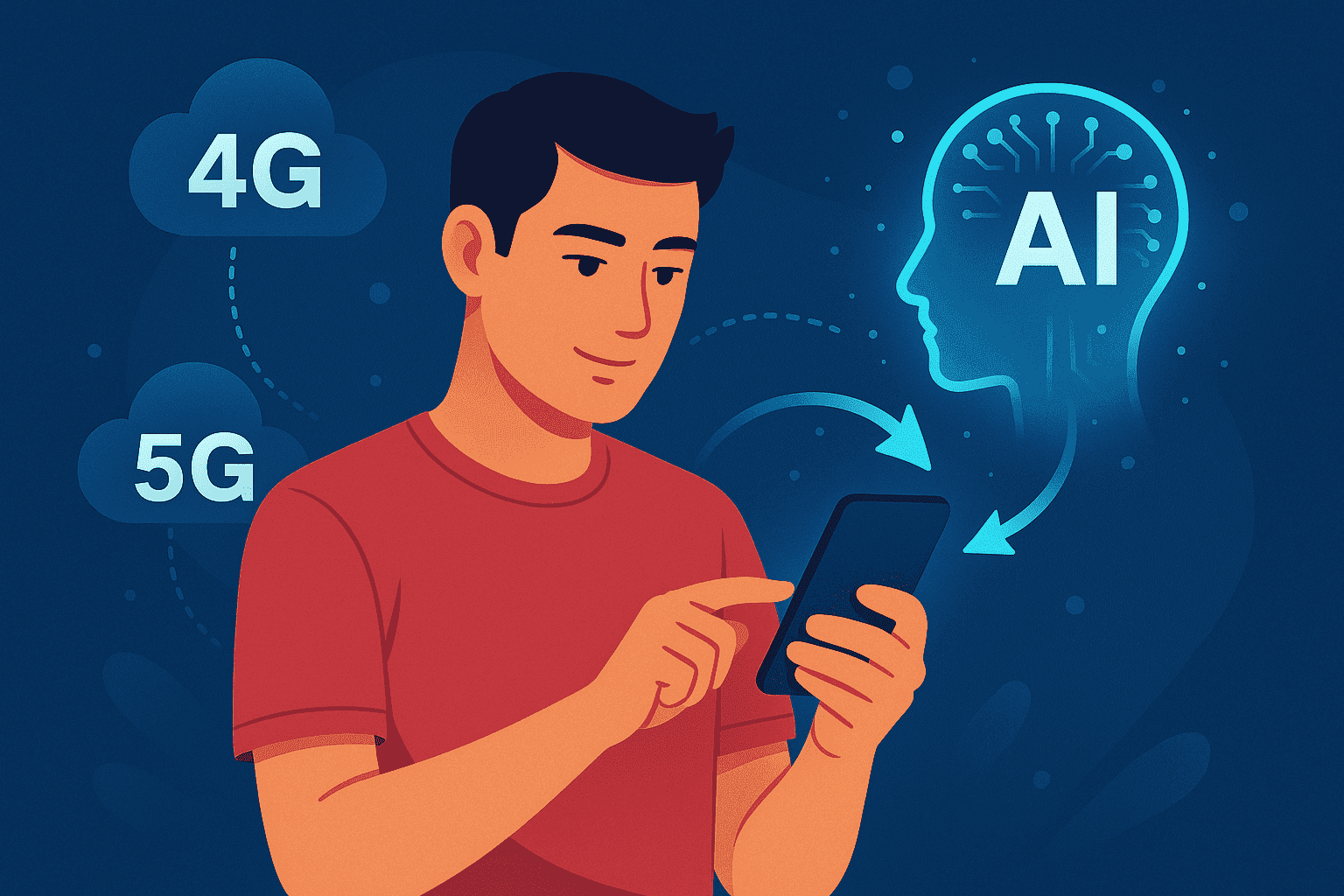 •	AI-driven SIM management (network preference learning)